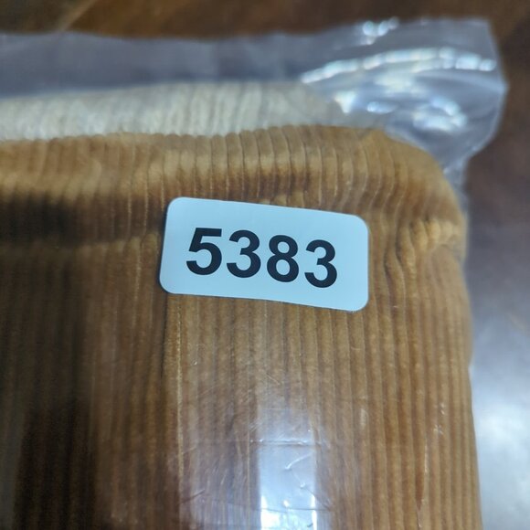 McGregor VTG Bomber Jacket Men's 40 Brown Corduroy Knit Lining Epaulets Aviator - Picture 13 of 13